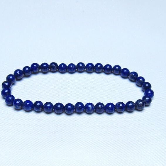 ラピスラズリ ブレスレット 5mm 一点物 メール便可 [M便 1/10] 111-48438