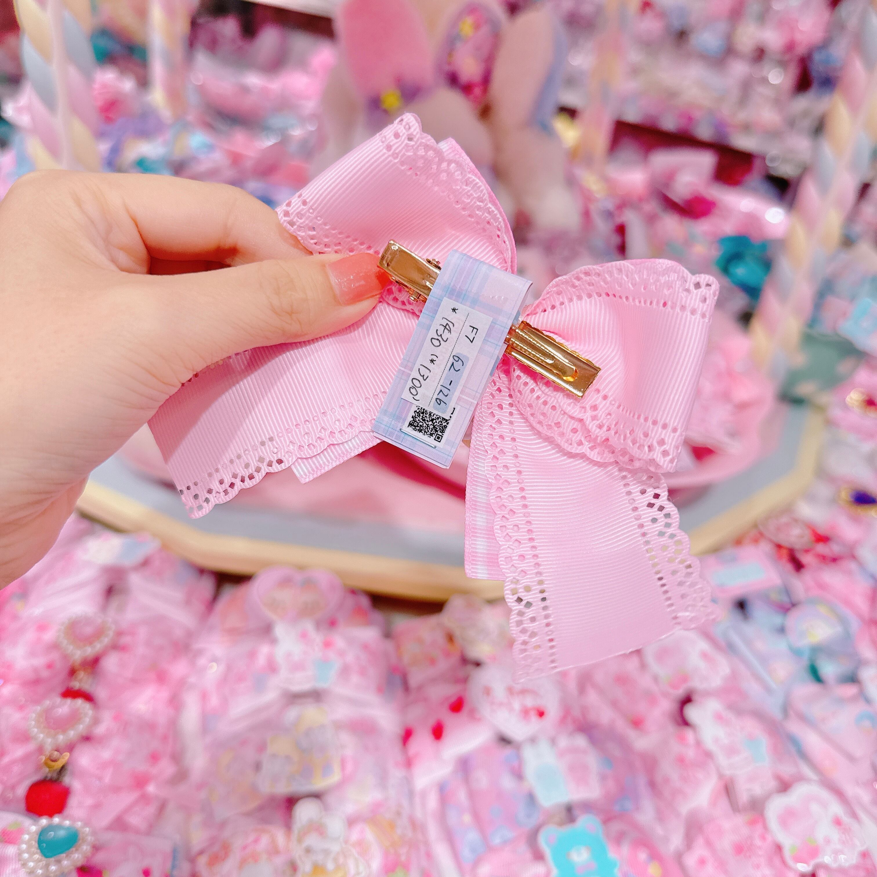 【F7】62-126ファーヘアクリップ