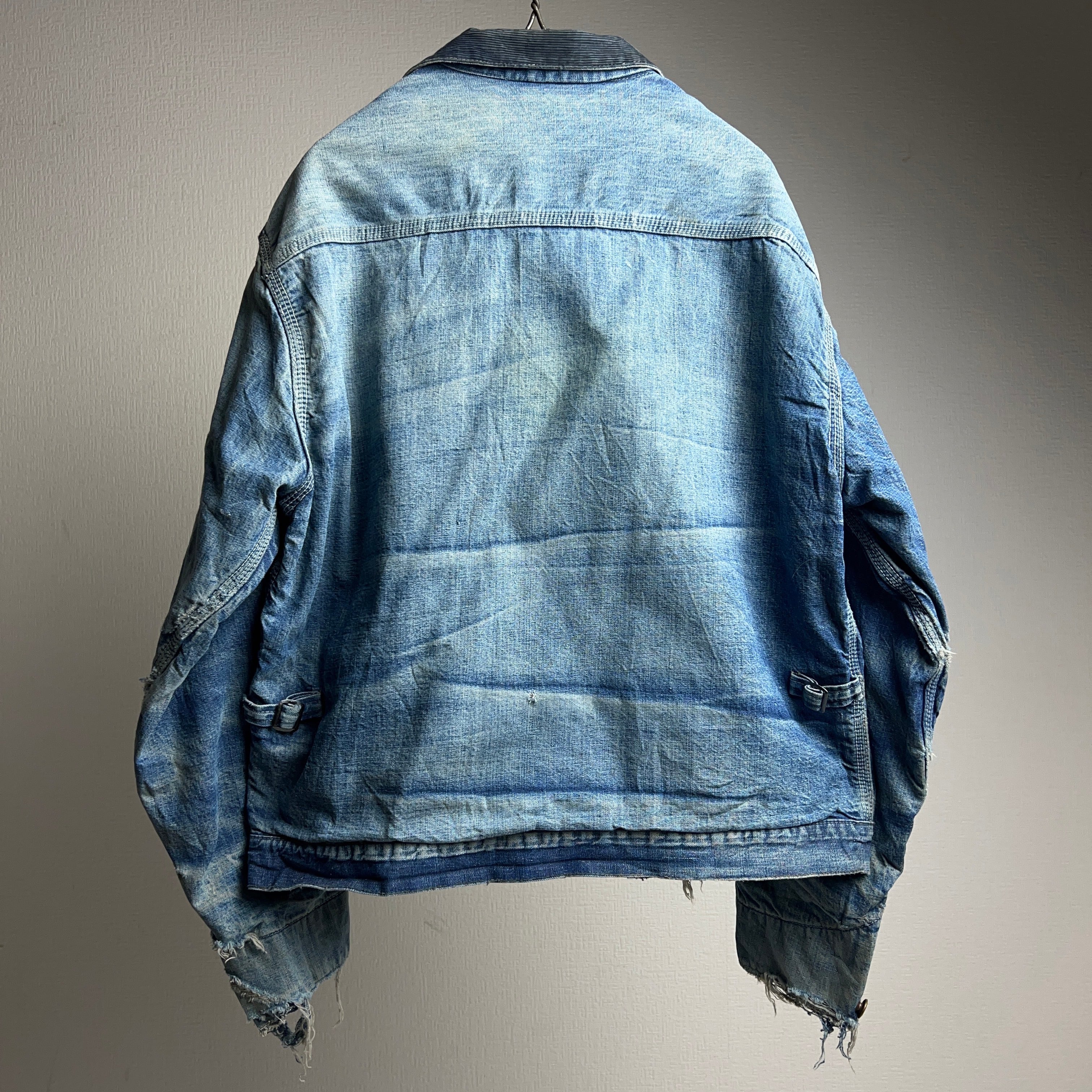 60's “OSHKOSH B'GOSH” Denim Work Jacket BORO 60年代 60's “OSHKOSH B'GOSH” Denim Work Jacket BORO 60年代