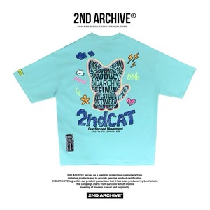 2ND007 2NDARCHIVE Tシャツ 韓国ファッション オーバーサイズ ユニセックス