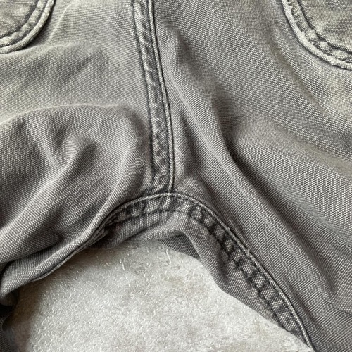 20s ニカラグア製 グレー ダブルニー Carhartt 34×30 詳細写真19
