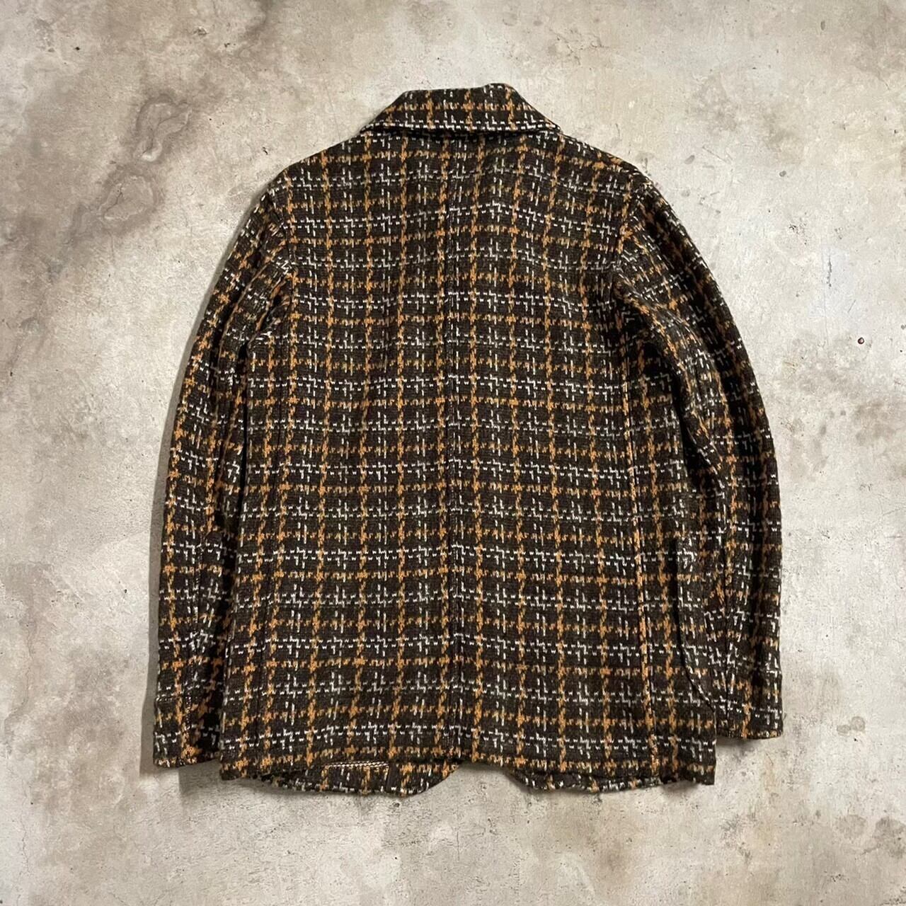 Paul Smith〗retro patterned acrylic tailored jacket/ポールスミス