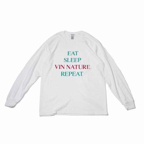 NATURE REPEAT  Long T-shirt white