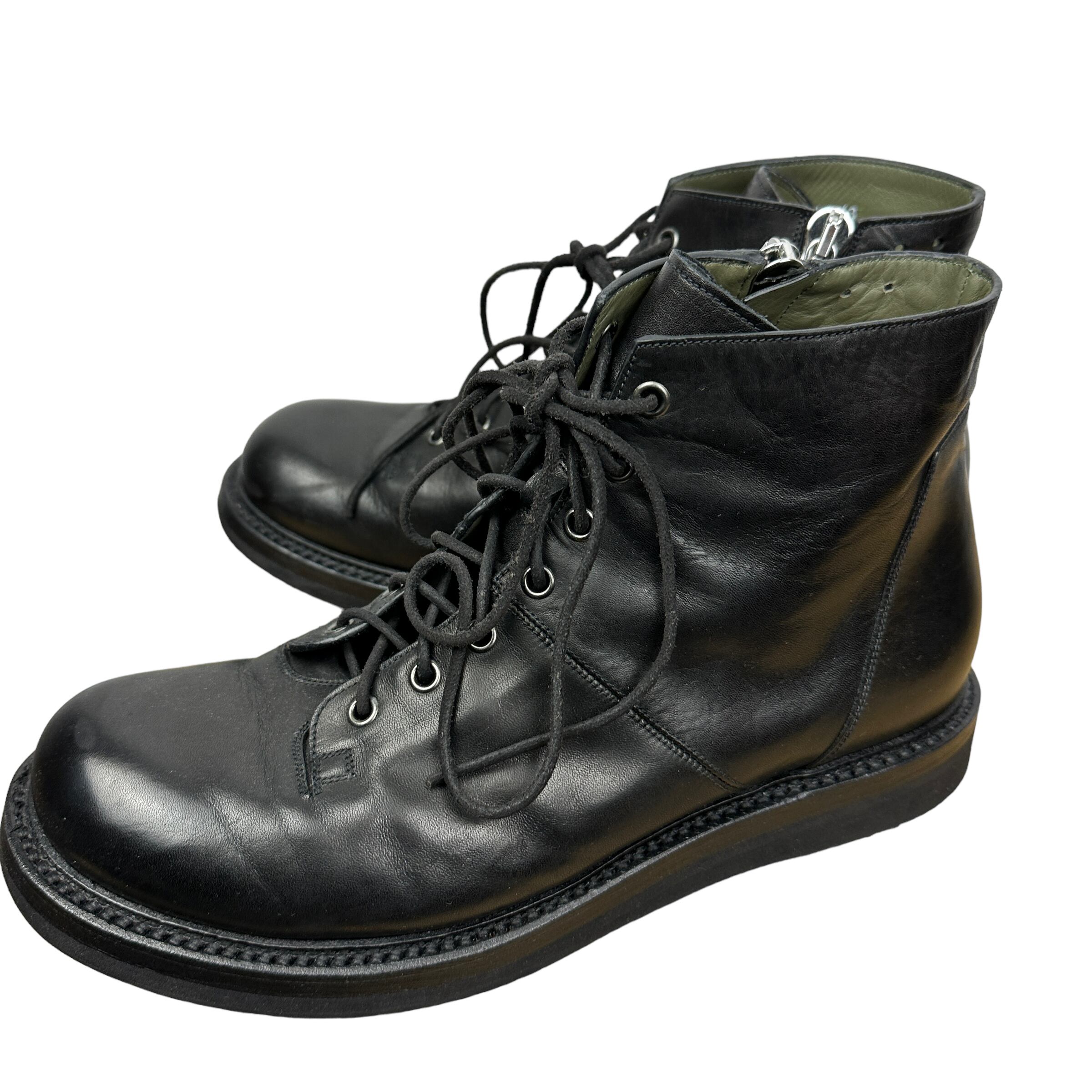 Rick Owens (リックオウエンス) Leather Monkey Boots | command Rick Owens (リックオウエンス) Leather Monkey Boots | command