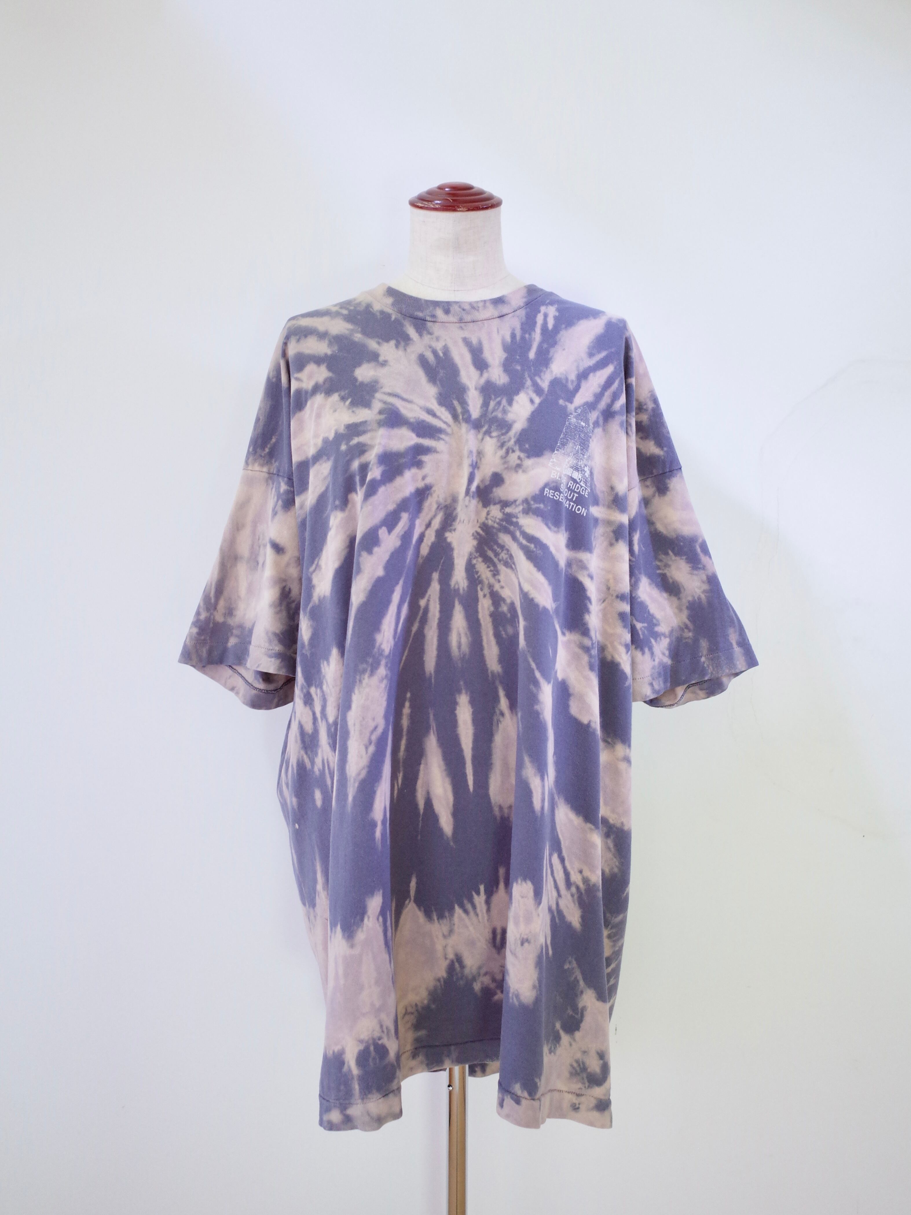 90s Blue Ridge Scout Reservation Tie-Dye T-Shirt
