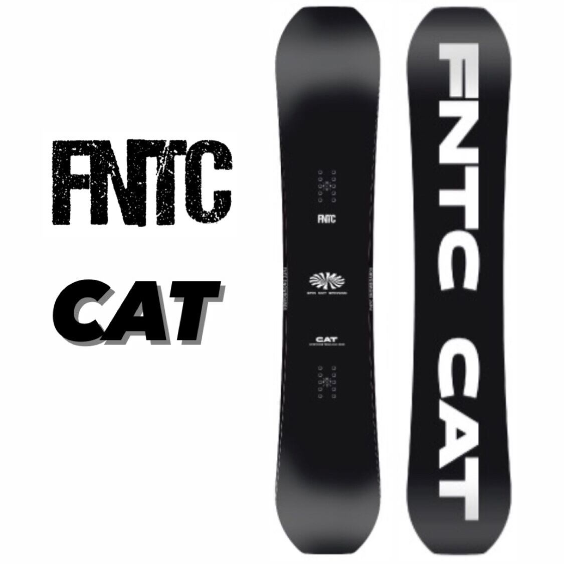 【FNTC】CAT 22-23 グレー 150cm スノーボード メンズ