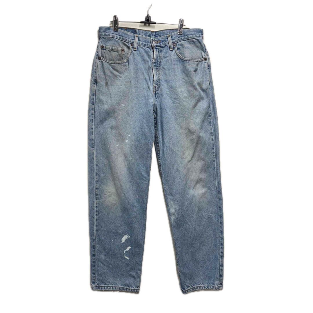 90.s（アメリカ製）リーバイス501ワイドストレートデニムパンツW35L32 
