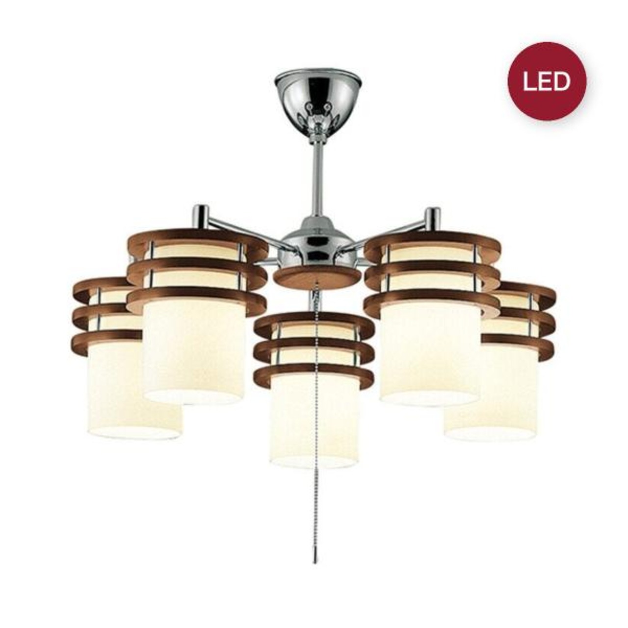 大光電機 LEDシャンデリア 5灯 ~8畳 DXL-81124