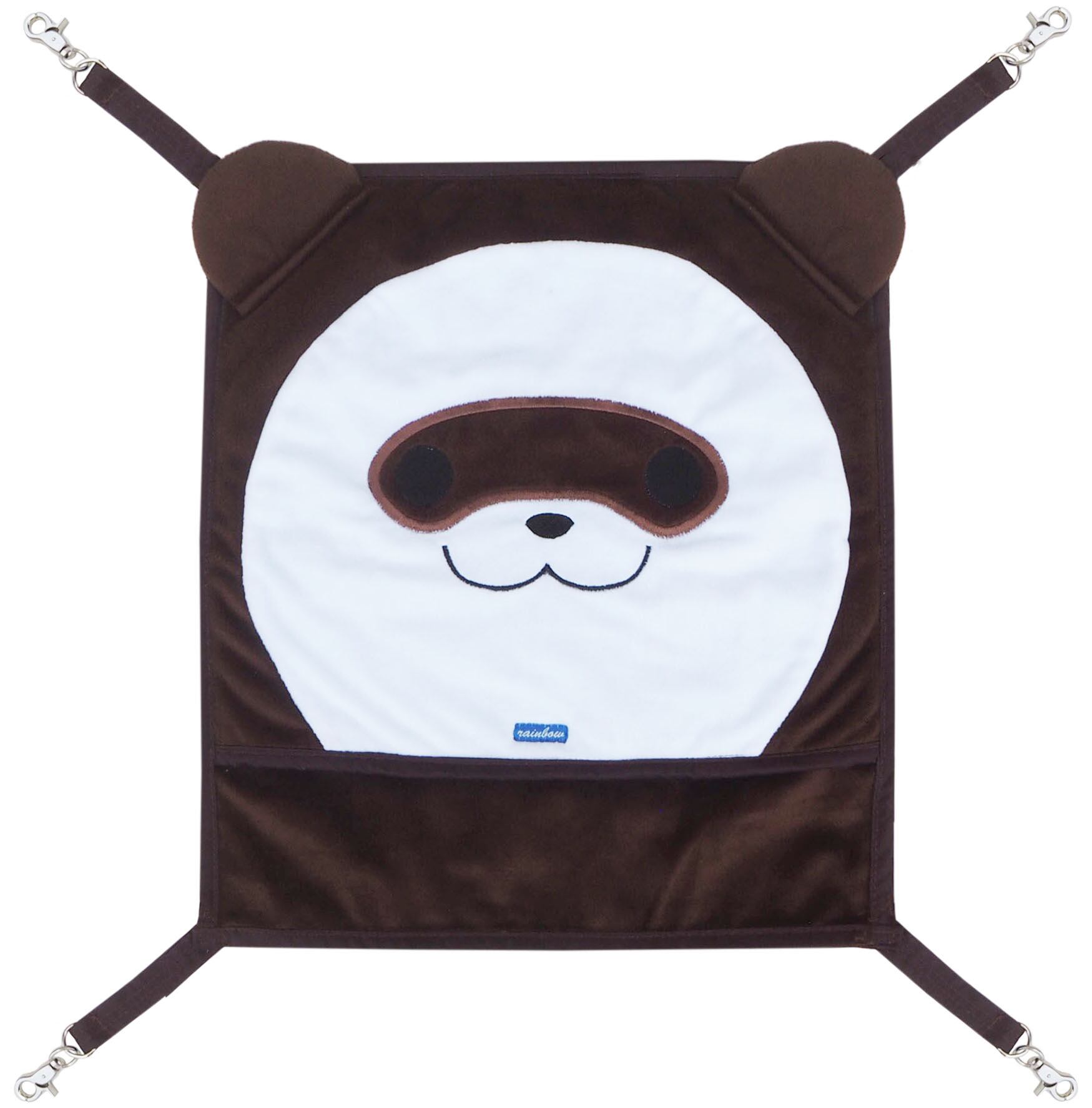 【フェレット】フェレット顔モック ベージュ/ブラウン