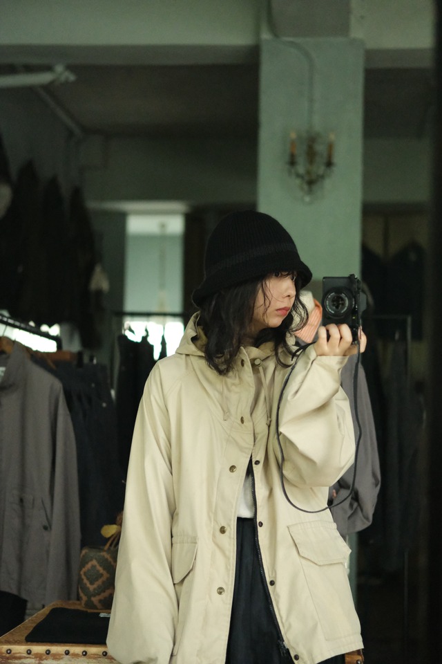 Utah／"LEUCHTFEUER" knit hat／black