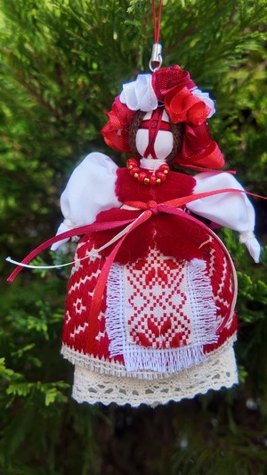 UA.Designer手作りモタンカ（ウクライナの御守り）