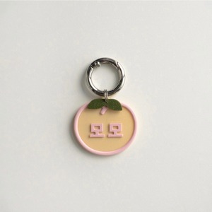 【予約】[ Snugroo ] Name Tag｜Peach（季節限定）