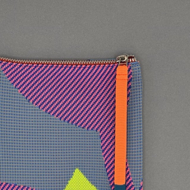 bpbp / MASARU SUZUKI piping hand strap knit bag【paper leaf】