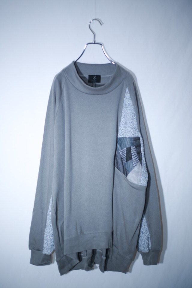 Raglan-PO (grey/blue)