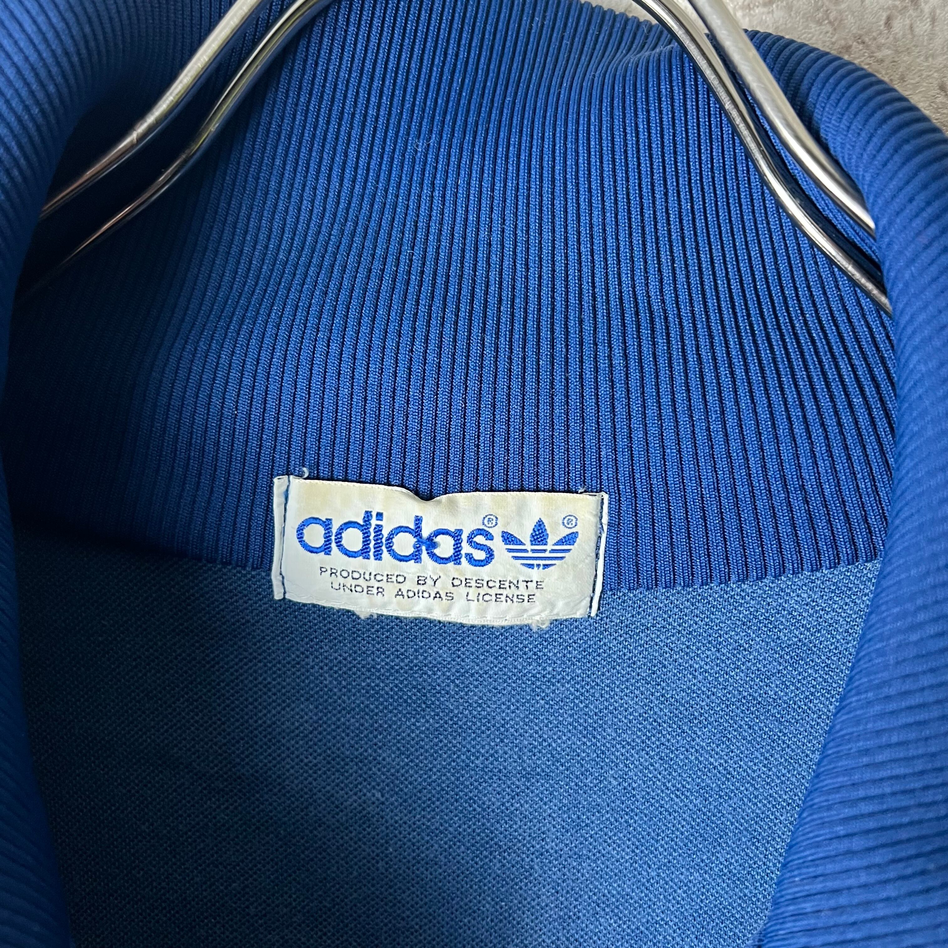 70s-80s デサント アディダス トラックジャケット ジャージ adidas 3号