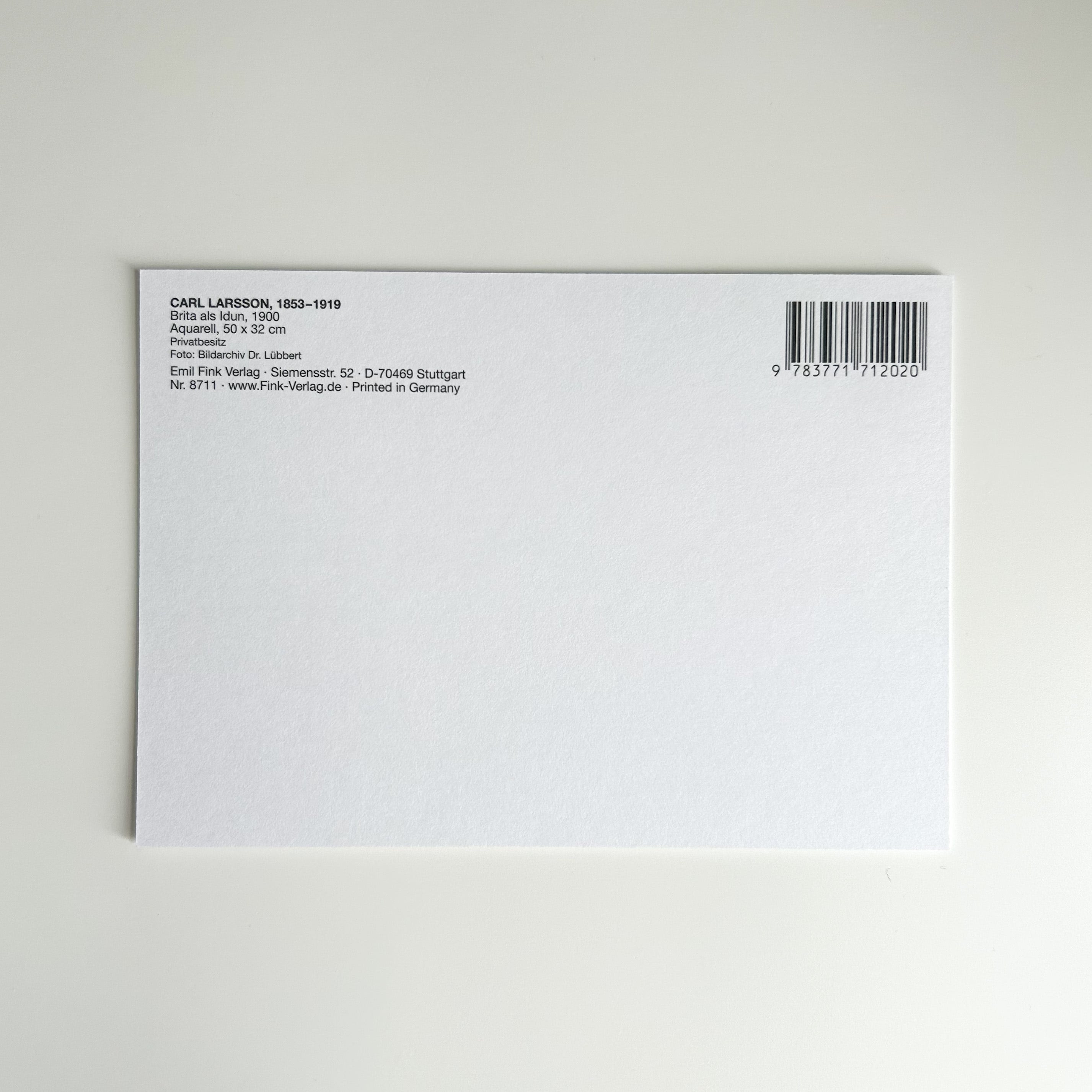 カール・ラーション ポストカード 6 Brita als Idun | hmm, by 東京都