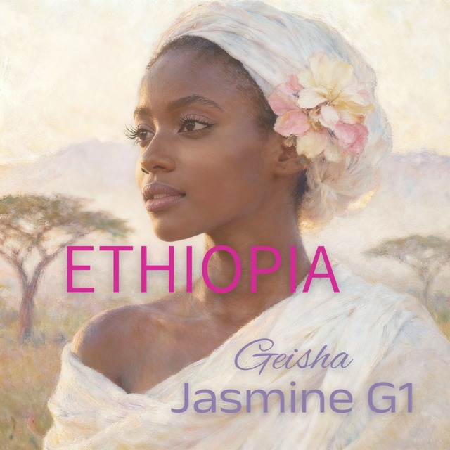 Ethiopia Geisha Jasmine G1 Natural 【 中浅煎りー200g 】
