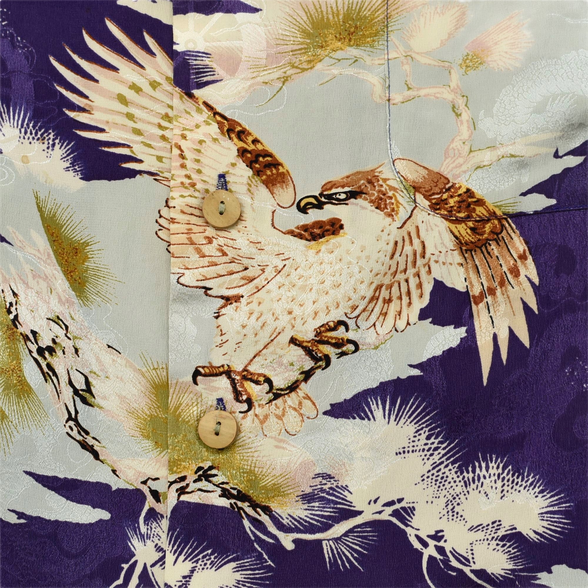 Vintage Hawaiian by BIG JOHN 和柄 silk aloha shirt | 古着屋 grin