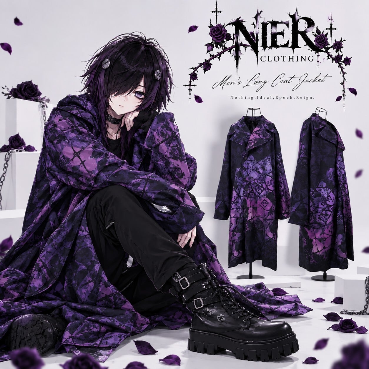 メンズロングコートジャケット | NIER CLOTHING