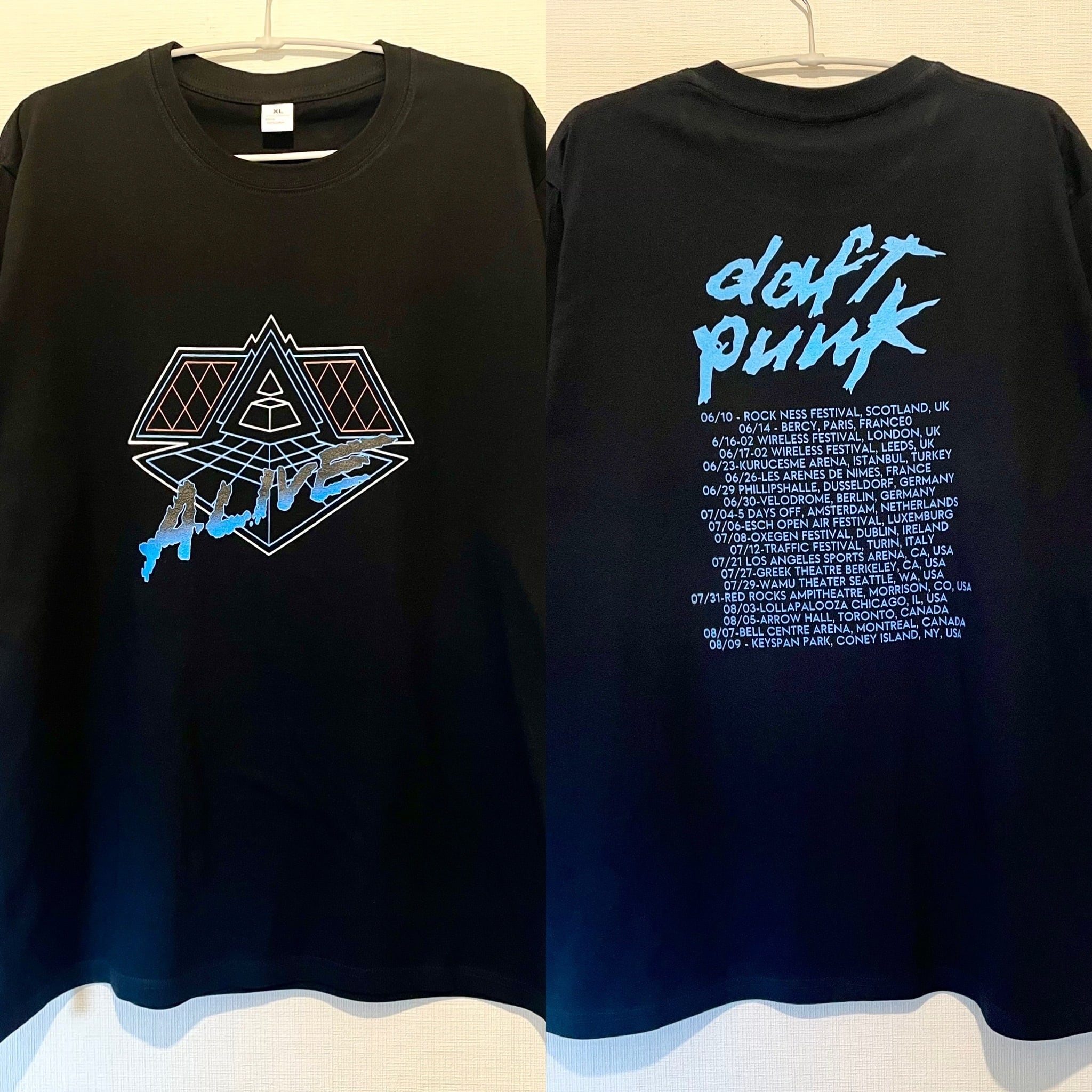 Daft Punk Tシャツ ALIVE 2007 ダフトパンク Tee | BF MERCH'S