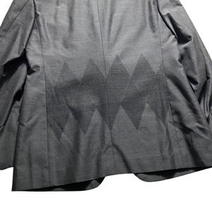 ISSEY MIYAKE MEN “A-POC” argyle switching set-up