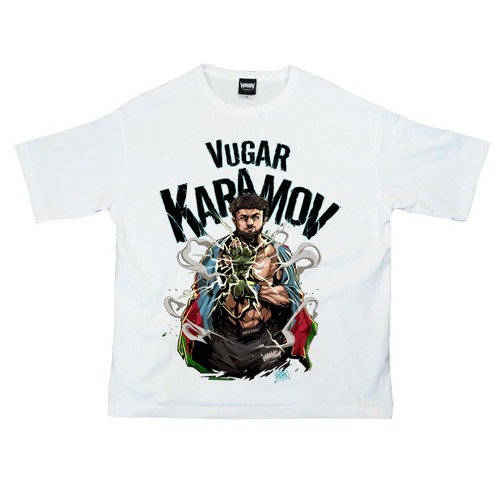 Vugar Karamov Big Silhouette T-shirts T-shirts【Cotton100％】-マリアパ