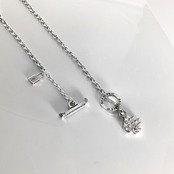 SPIKE:SPADE NECKLACE T-BAR / スパイクスペードTバーネックレス