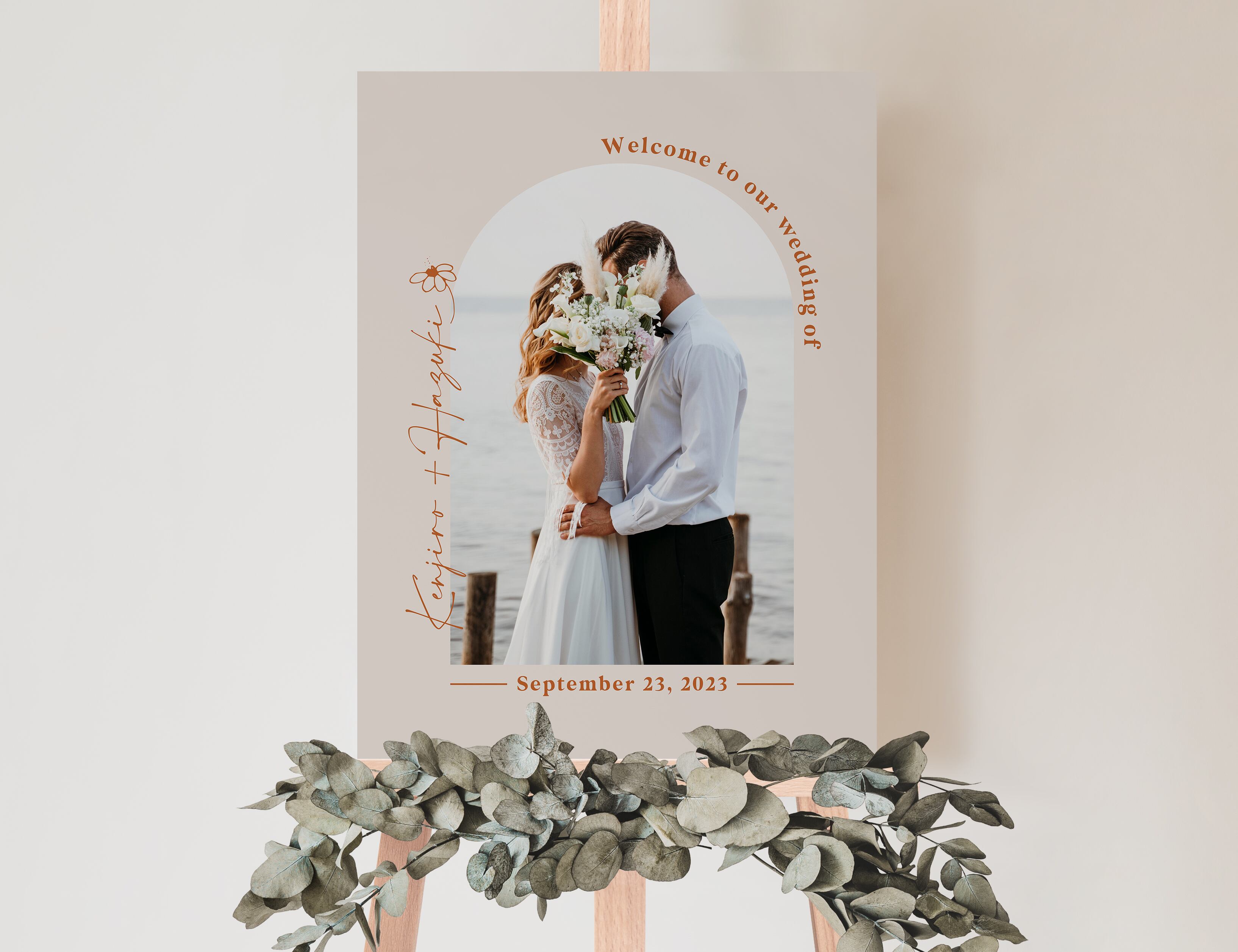 写真ウェルカムボード 【アーチ2】 | Pay ID