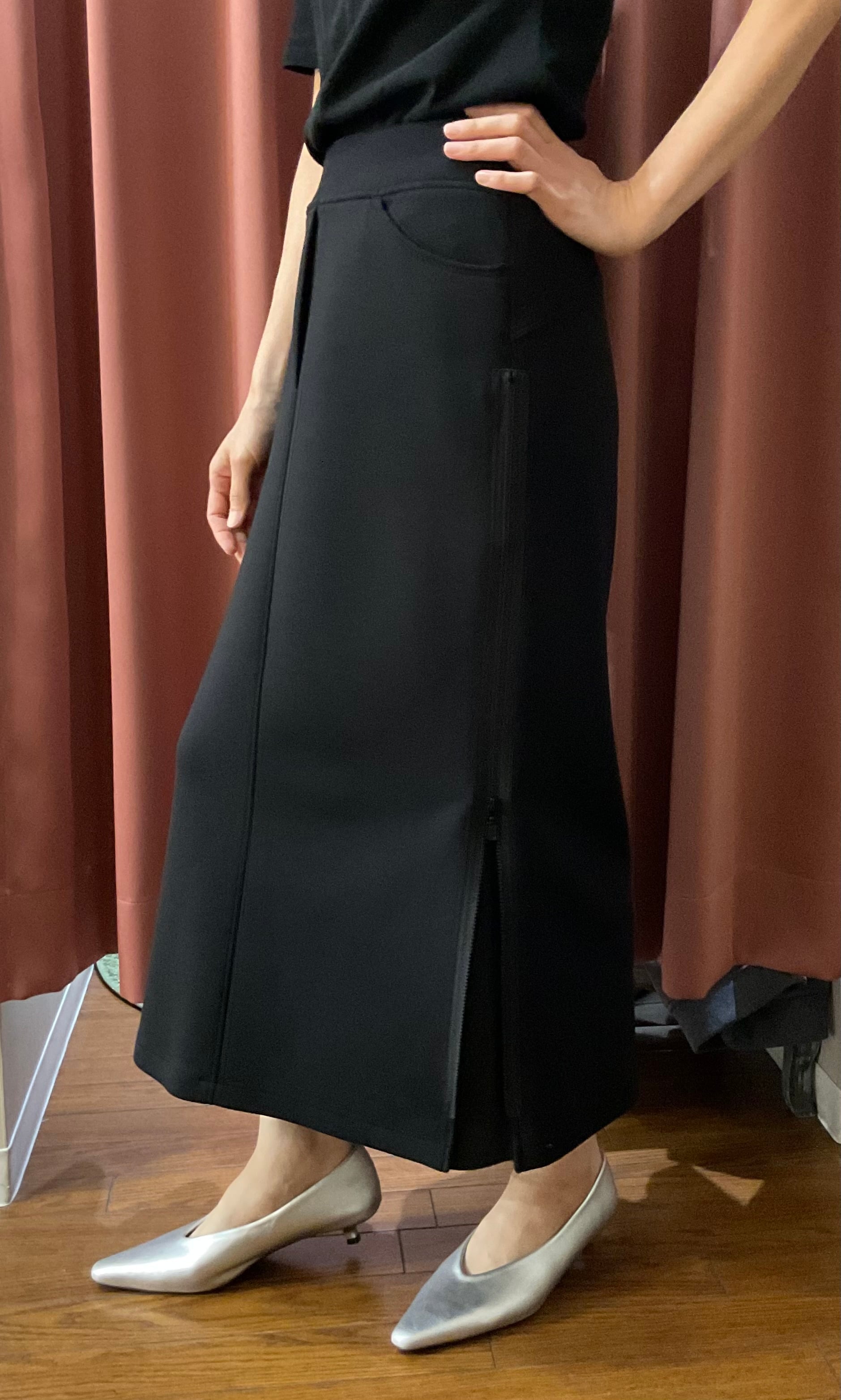 Blue Fronce ブルーフロンセ サイドZIPタイトスカート | セレクト