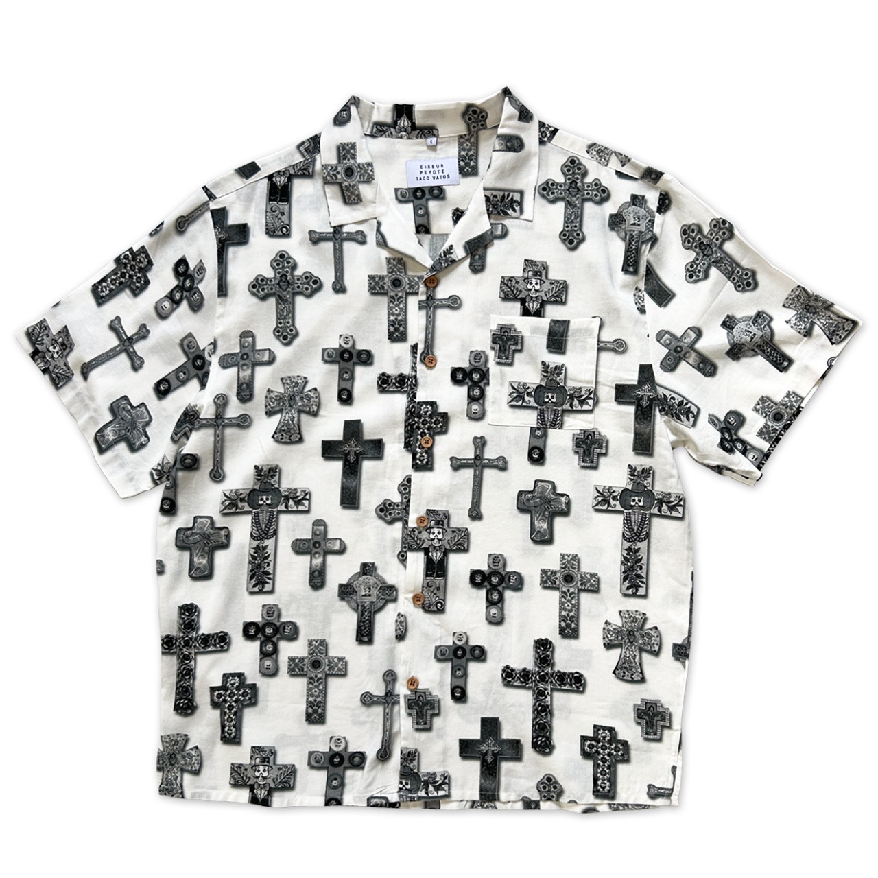 PEYOTE x TACO_VATOS x CIXEUR "Milagro Cross"shirts