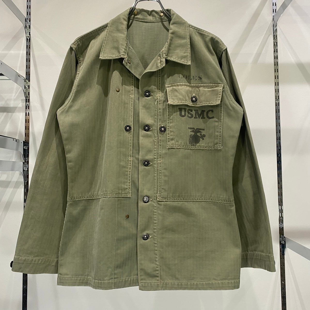 最終値下！希少40s USMC M-44 HBT JACKET ヴィンテージ