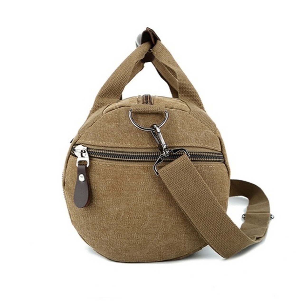 Canvas Compact Tube Boston Bag / キャンバス コンパクト チューブ ボストン バッグ