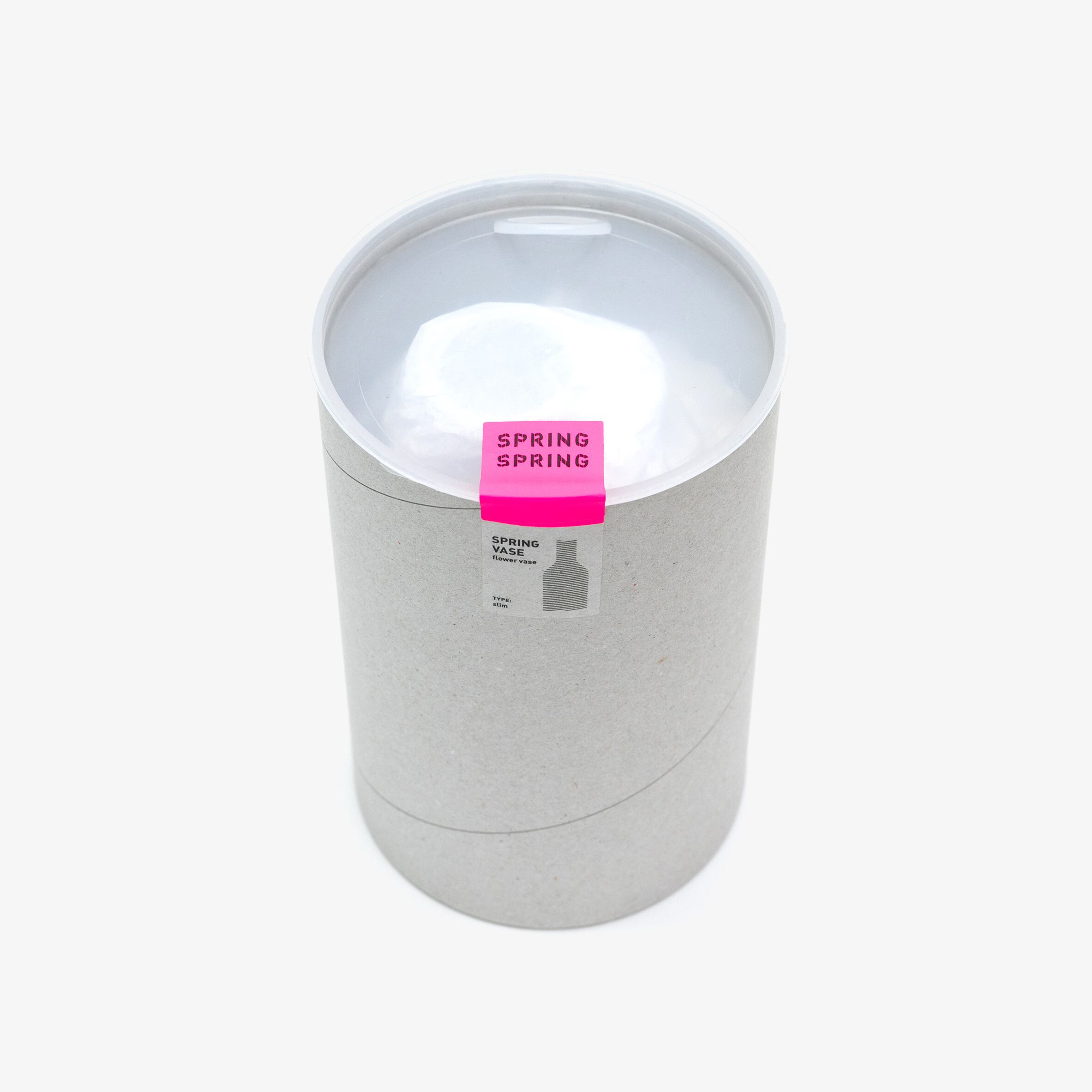 SPRING VASE flower vase black スプリングベース フラワーベース