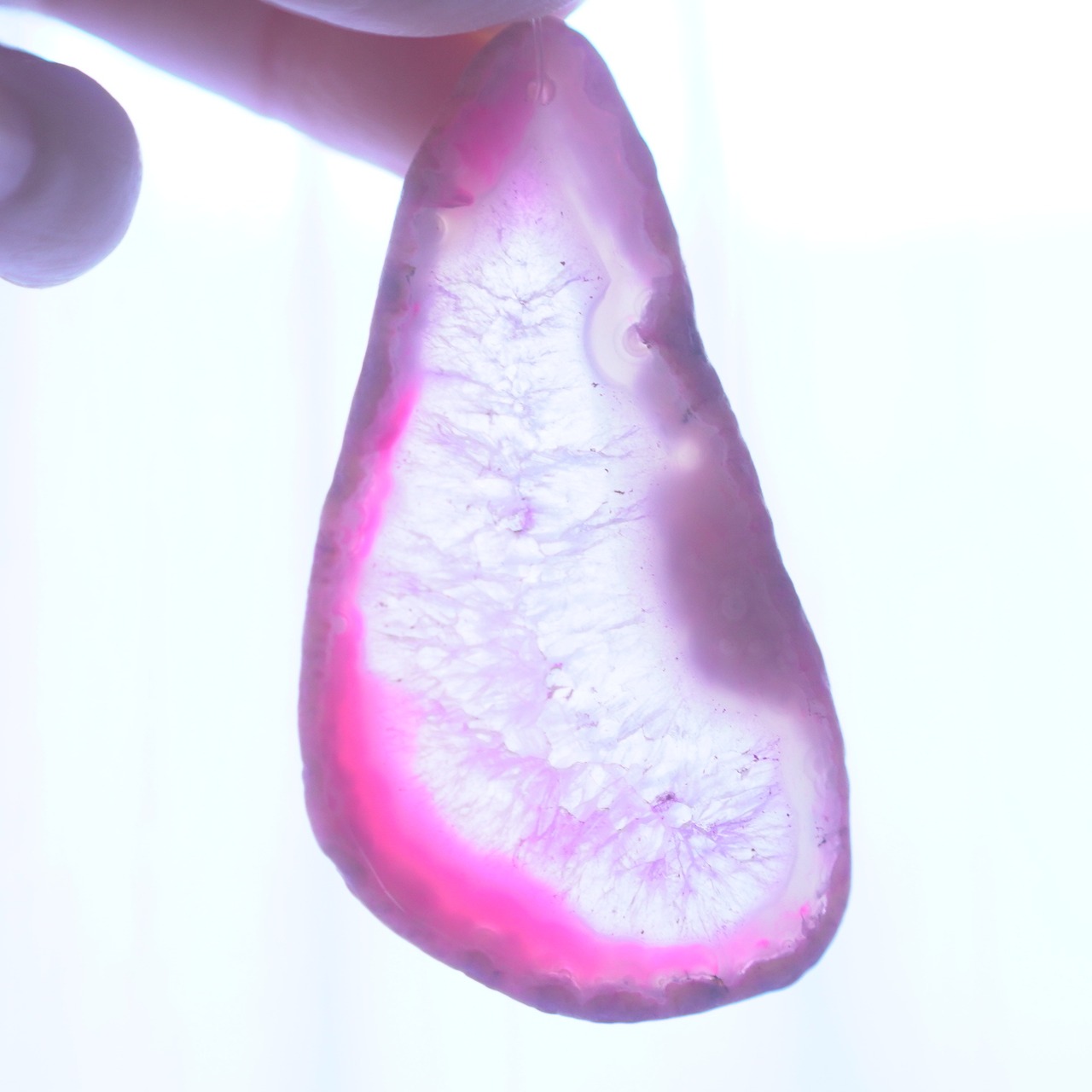 Rainbow Drops 09 - アゲートヒーリングチャイム / Agate Sun Catcher Wind Chime 326