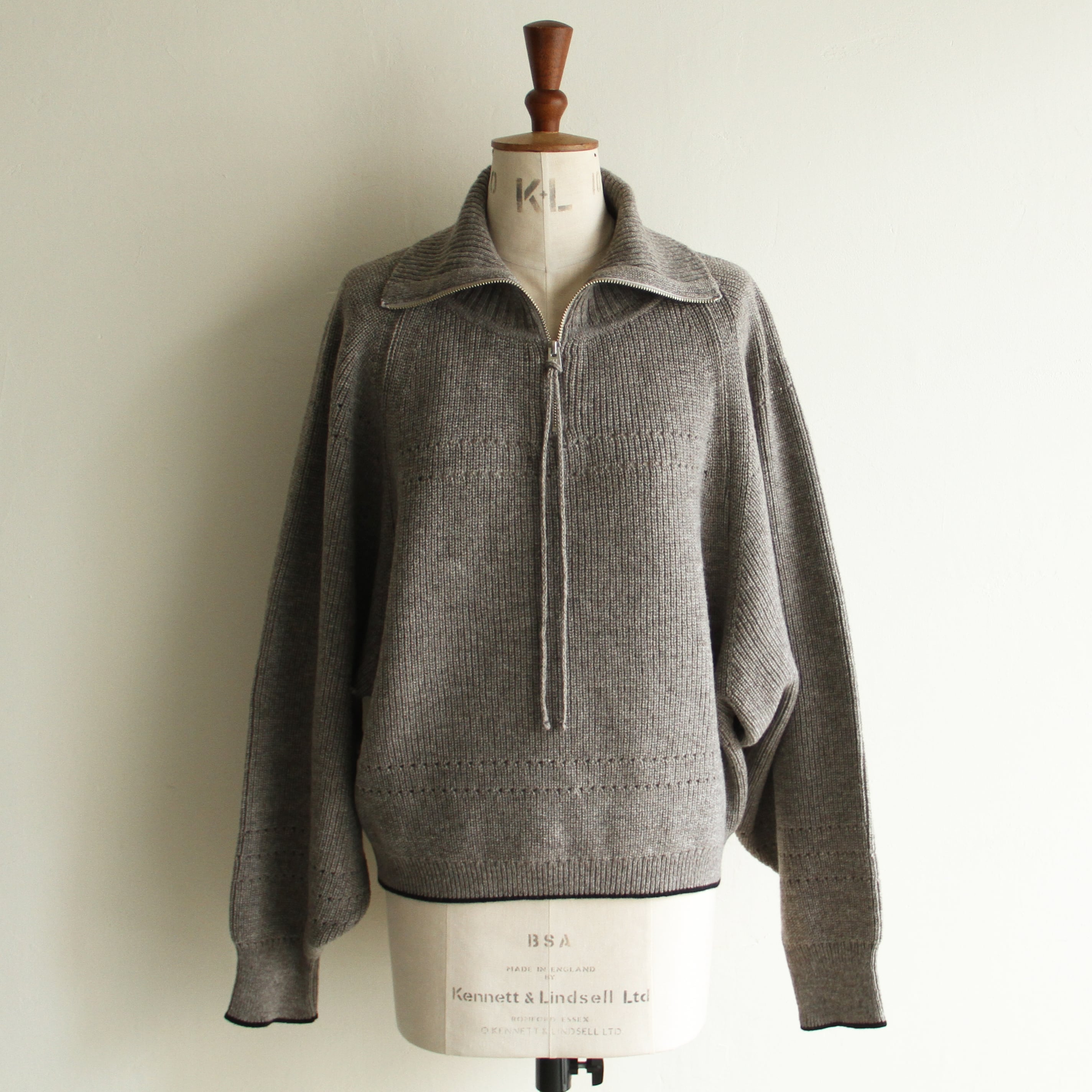 JOICEADDED【 womens 】Half zip sweater | Terminal