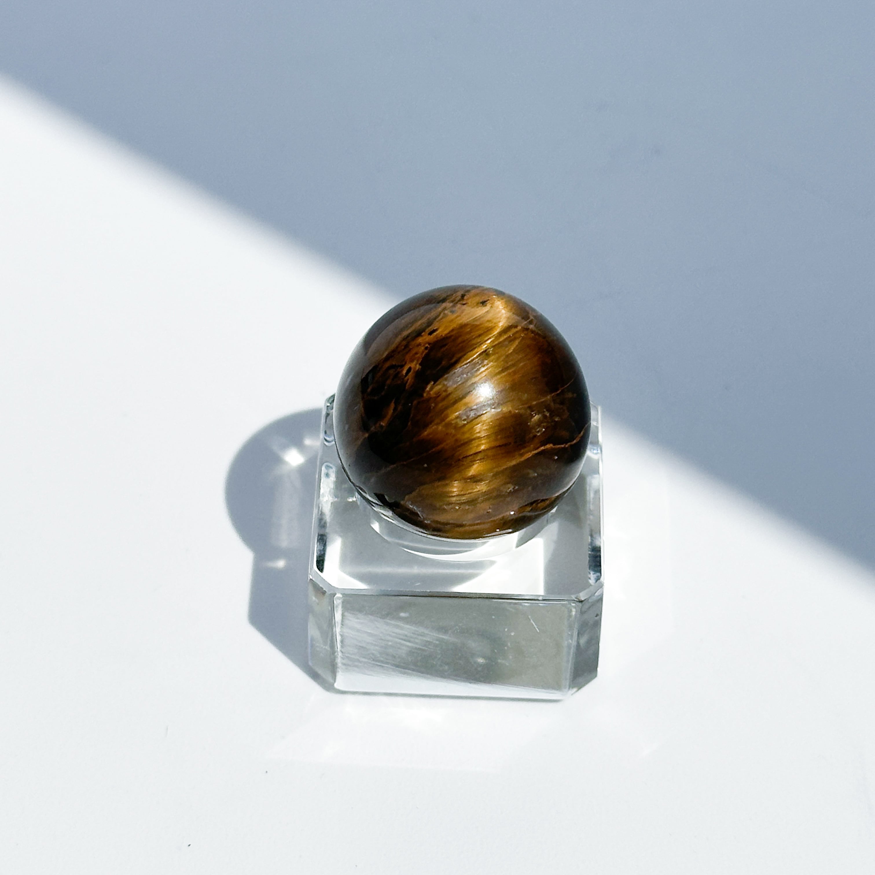 タイガーアイ スフィア(丸玉)31◇ Tiger's eye ◇天然石・鉱物 タイガーアイ スフィア(丸玉)31◇ Tiger's eye ◇天然石・鉱物