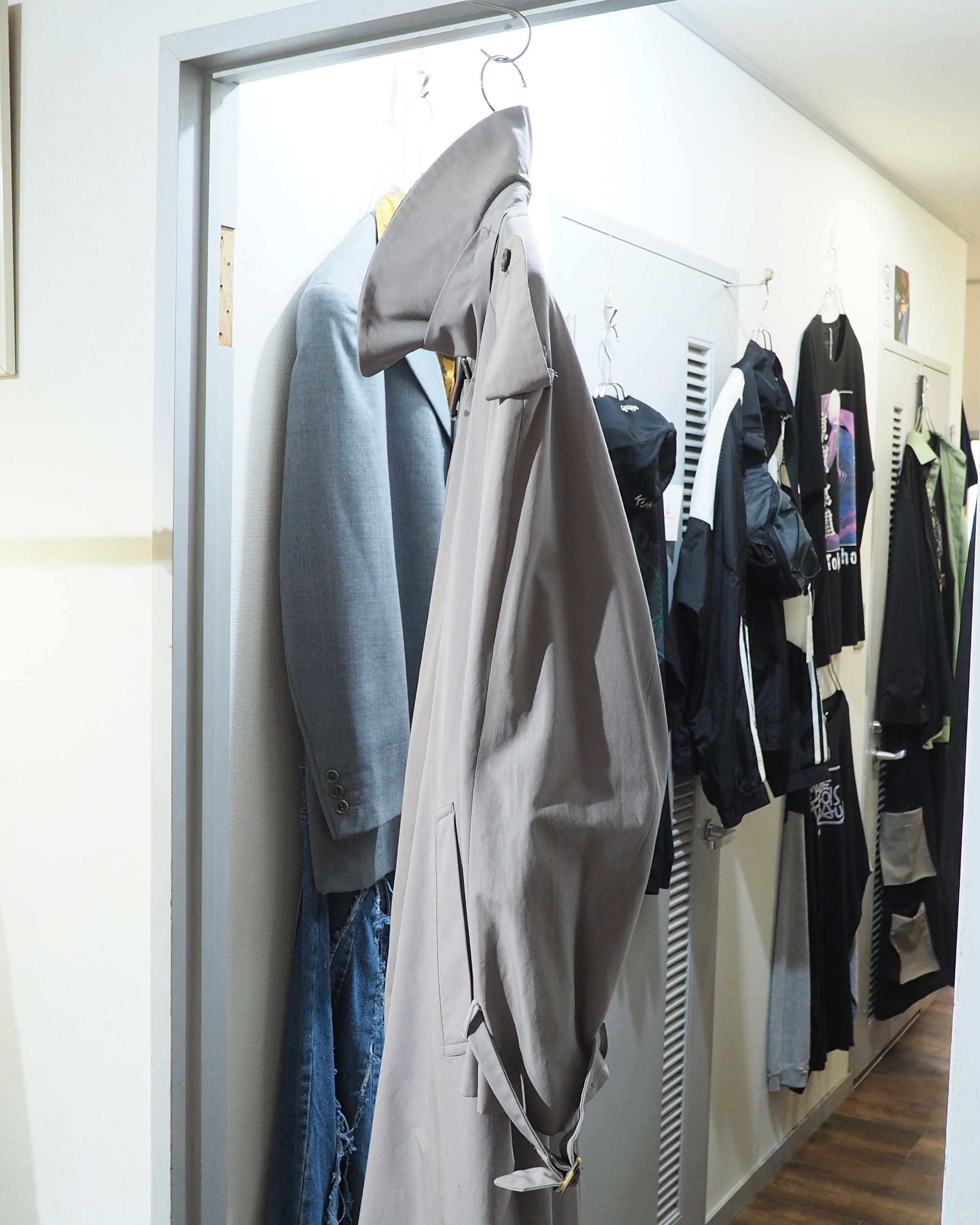 1980s ” Barreaux - 変形 ” Special vintage Long Trench coat