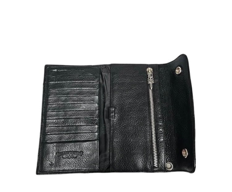CHROME HEARTS Wave Cross Ball Wallet Alligator クロムハーツ CHROME HEARTS Wave Cross Ball Wallet Alligator クロムハーツ