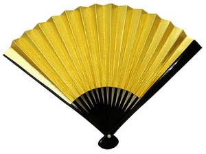 【特価処分】金銀 リバーシブル 扇子 全長 約18cm 単品 ゴールド シルバー 礼装用 留袖用 黒留袖 末広 祝儀扇 結婚式