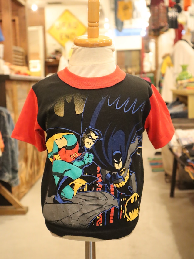 KIDS 90s BATMAN print tee【5754】