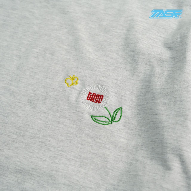 50%OFF!!　TASF / TASFlowerロンT / Ash