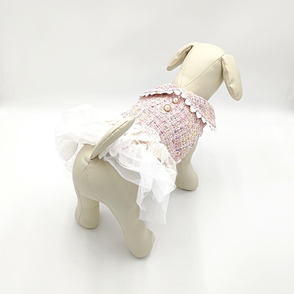 秋服新作】小型犬用フリルワンピース | CafeWayWay291