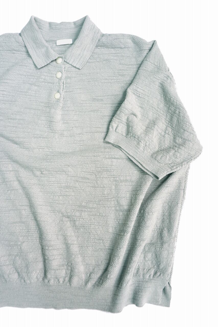 OG Slub Moss Stitch Polo S/S