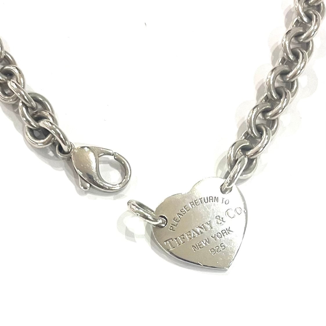 TIFFANY & Co.】2727 リターントゥティファニー ハートタグ ネックレス