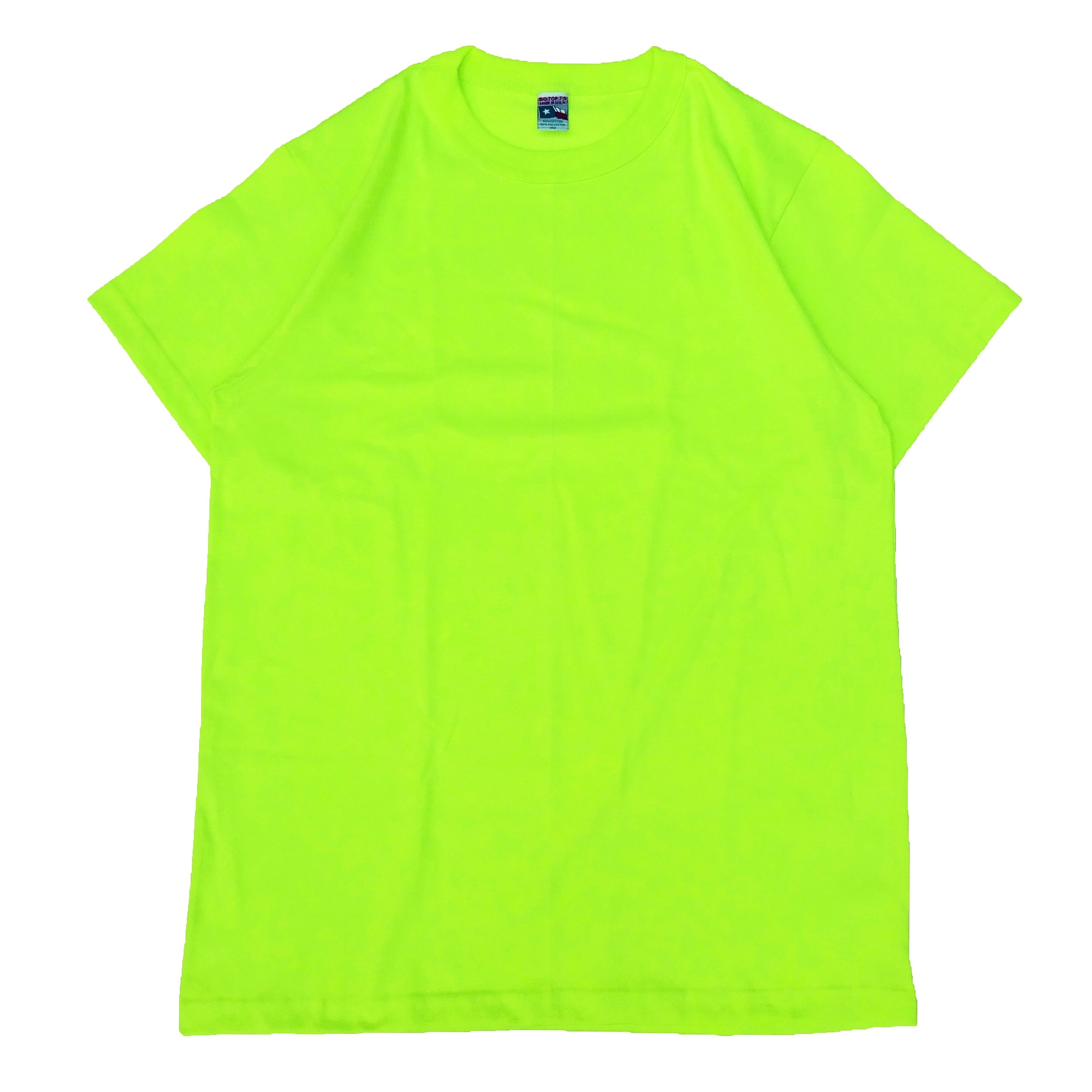 TEXAS APPAREL & BIG TEES (テキサスアパレル アンド ビッグティーズ) BASIC TEE セーフティグリーン
