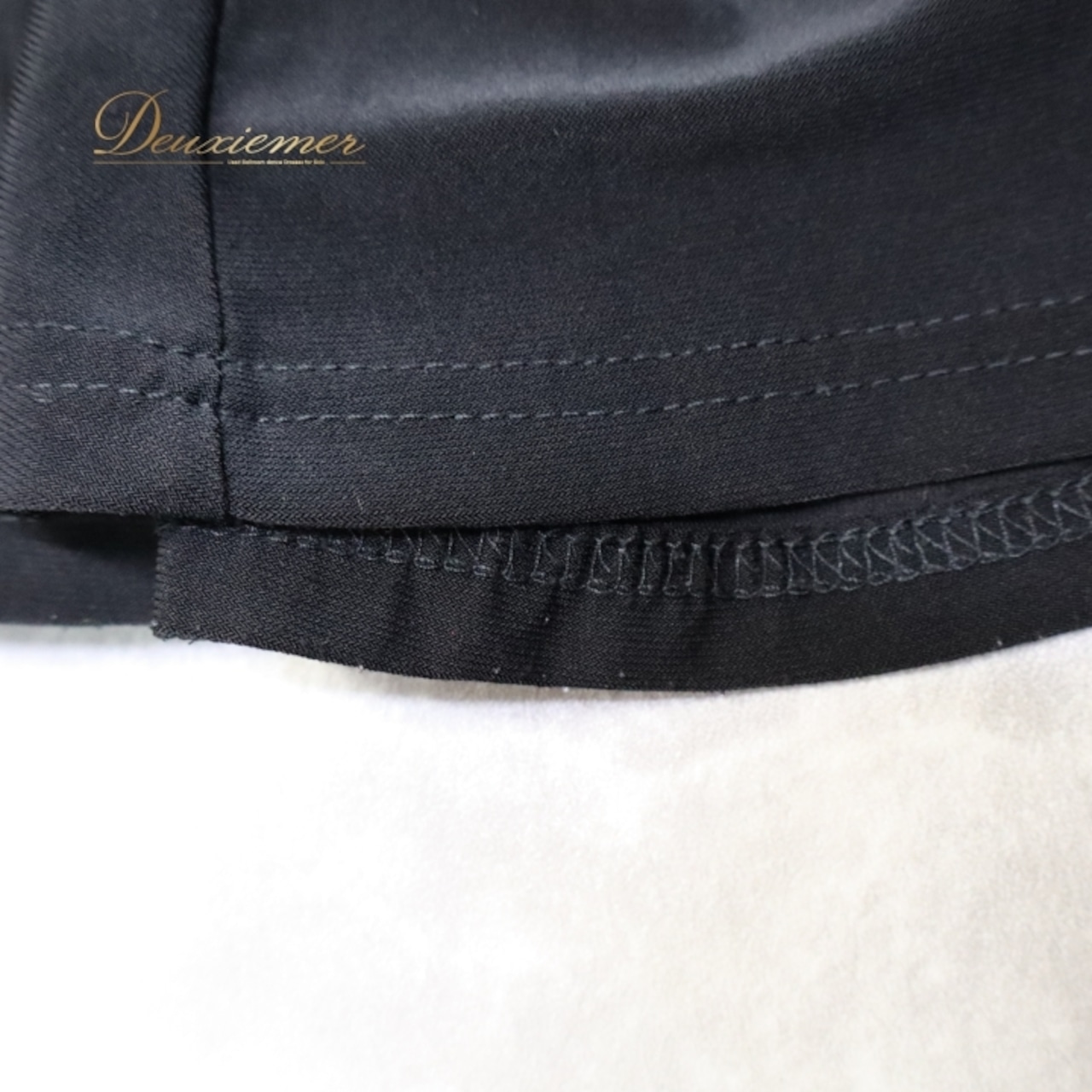 フラメンコ 衣装 ファルダ スカート ブラック系 黒 無地 シンプル 練習 レッスン 伸縮 ストレッチ ペチコート インナー 薄い オールブラック ダンス衣装 イベント ステージ 上品