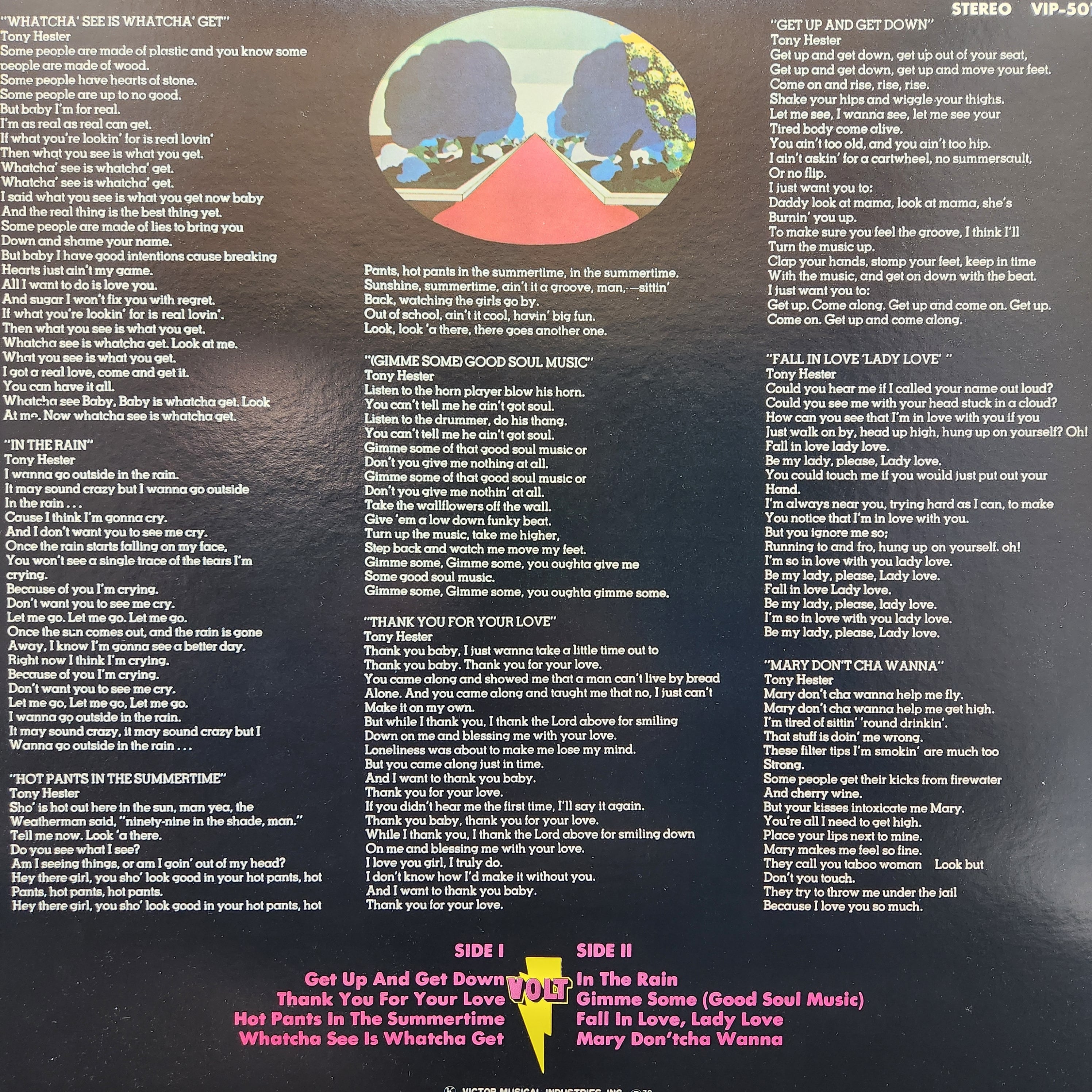 The Dramatics / Whatcha See Is Whatcha Get [VIP-5017] - 画像2