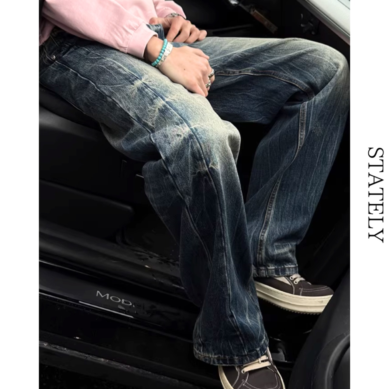 Vintage Fade デニムパンツ_B76・画像2