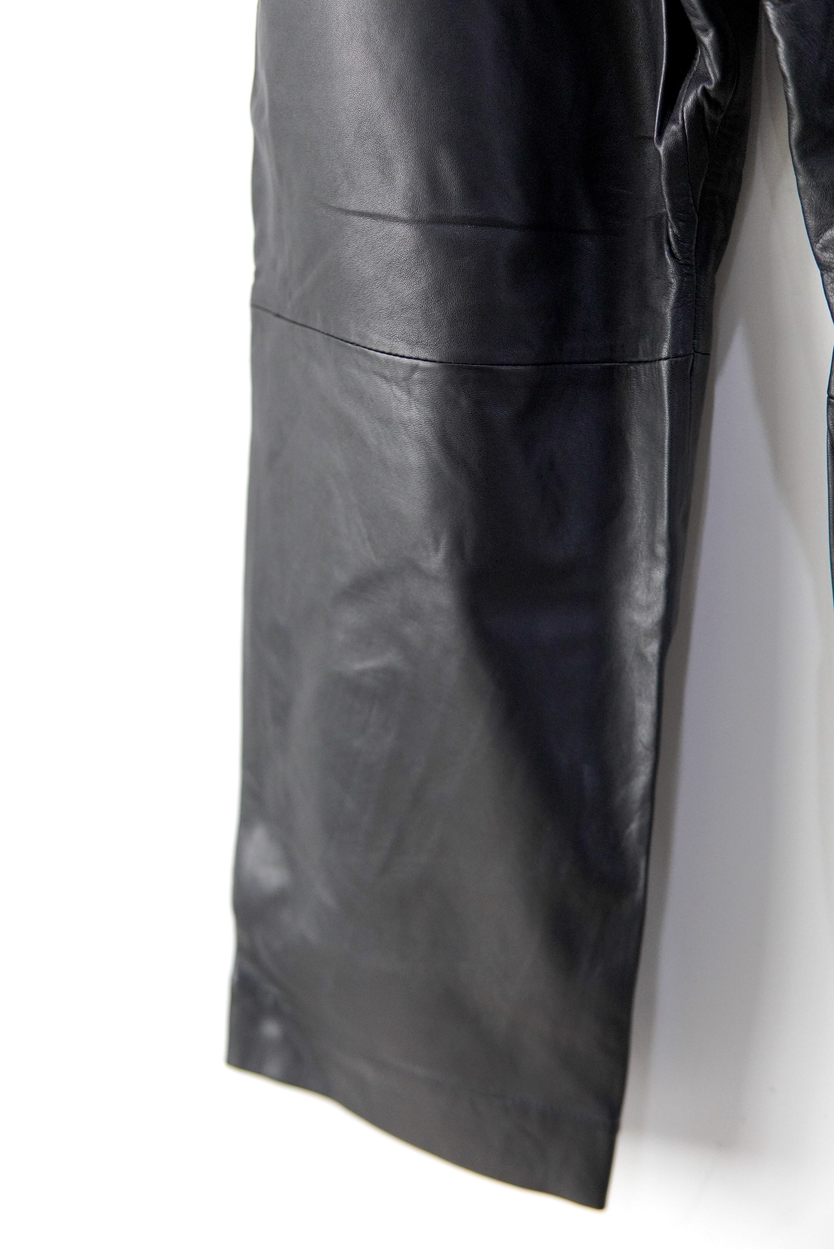 Abelia Edoward Goucha / LT LEATHER PANTS | POETRY