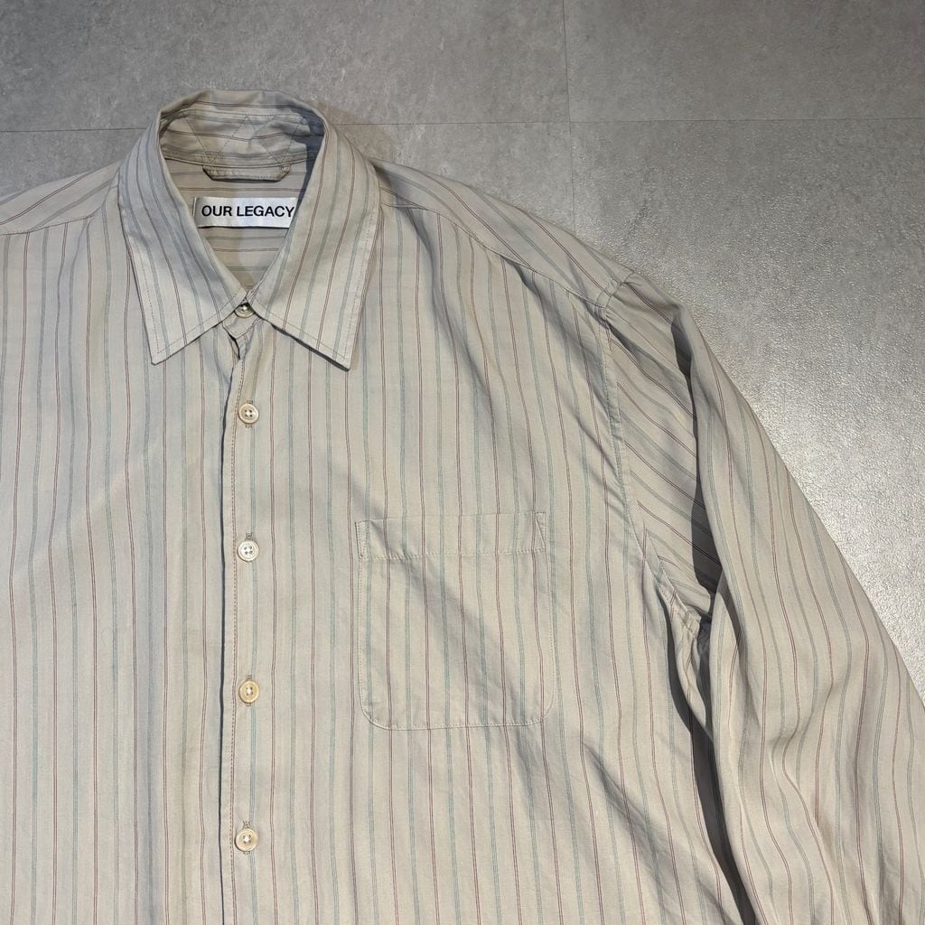 OUR LEGACY アワーレガシー 24SS ABOVE SHIRT It Support Floating